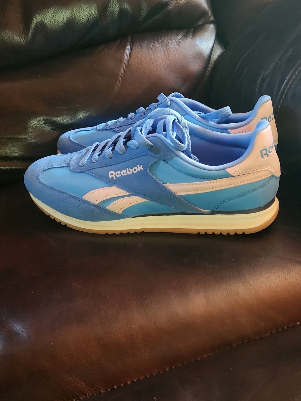 Reebok Blue Retro Sneakers